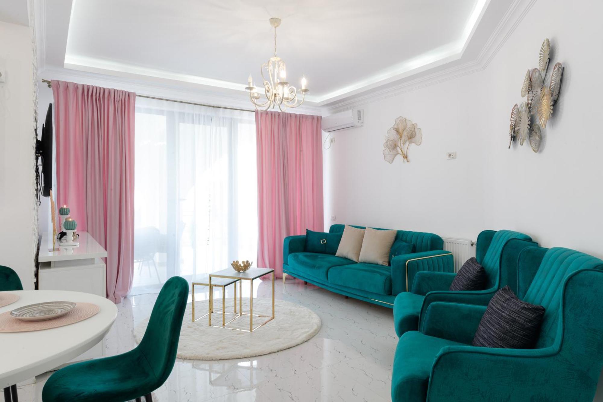 Grazzia Deluxe Apartments Năvodari Exteriör bild