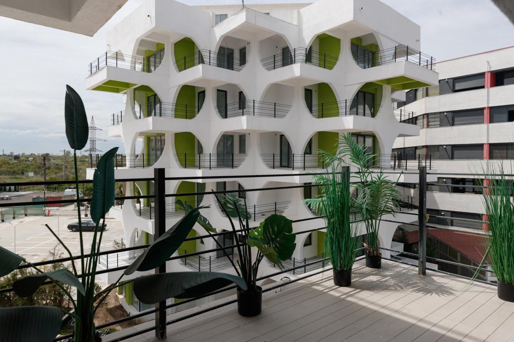 Grazzia Deluxe Apartments Năvodari Exteriör bild